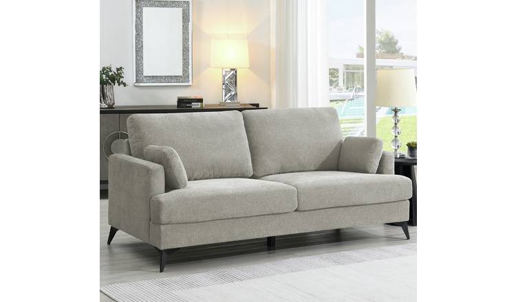 Sofa Source Louie 3 Seater Sofa - Grey