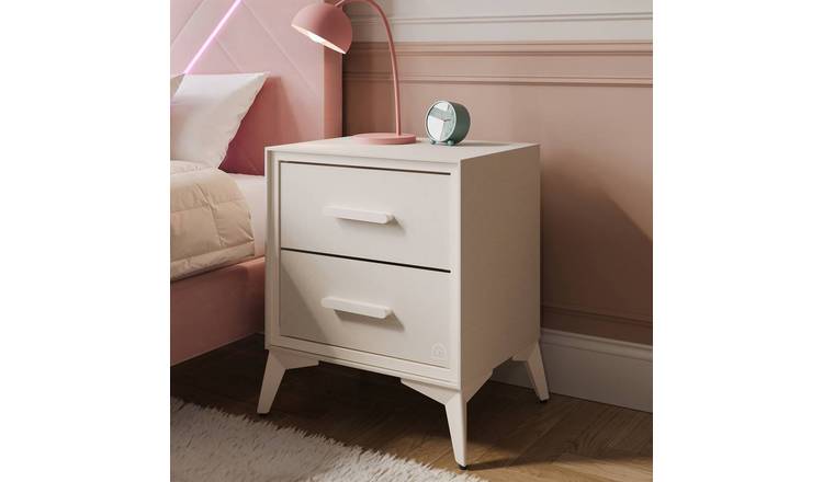 XR Living Florence 2 Drawer Bedside Table - Natural