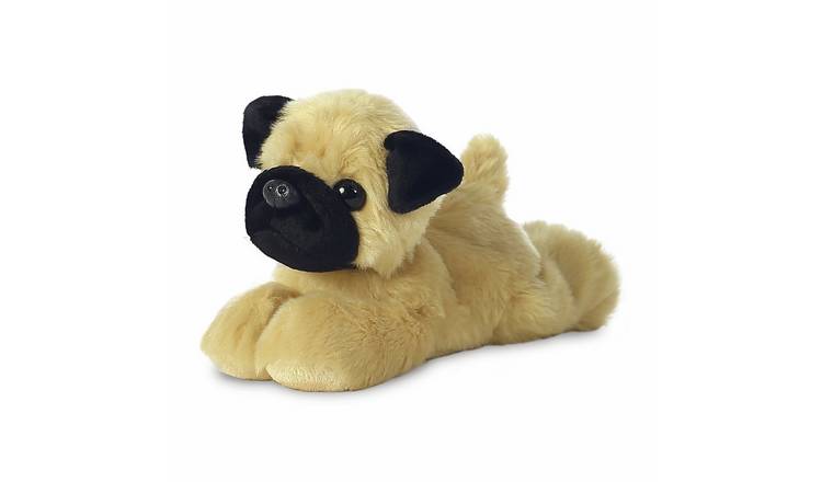 Mini Flopsies Mr Pugster Pug 8inch Plush Toy