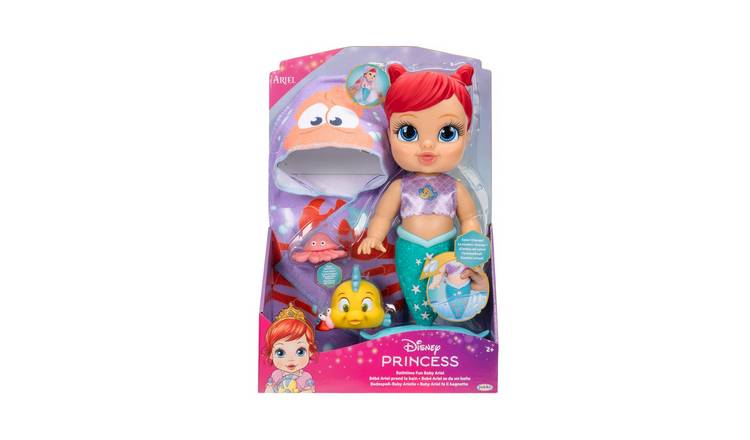 Disney Princess Bathtime Baby Ariel Doll Set