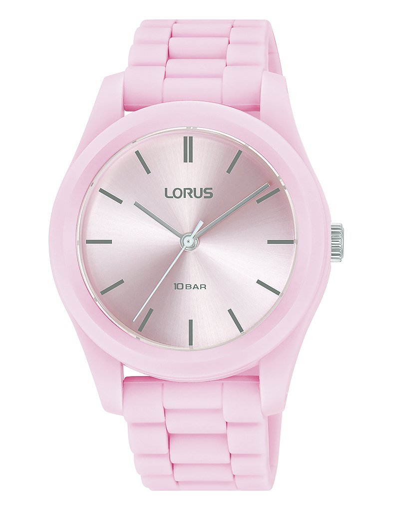 Lorus Ladies Pink Silicone Strap Watch Review