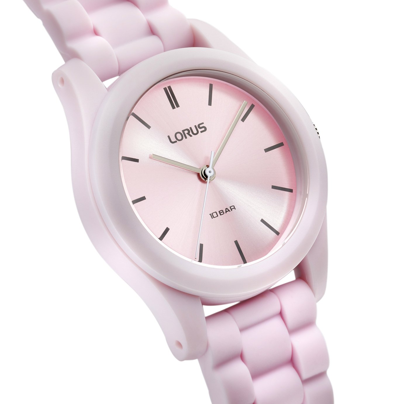 Lorus Ladies Pink Silicone Strap Watch Review