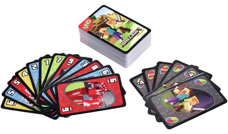 Buy Uno Minecraft Card Game Trading Cards And Card Games Argos