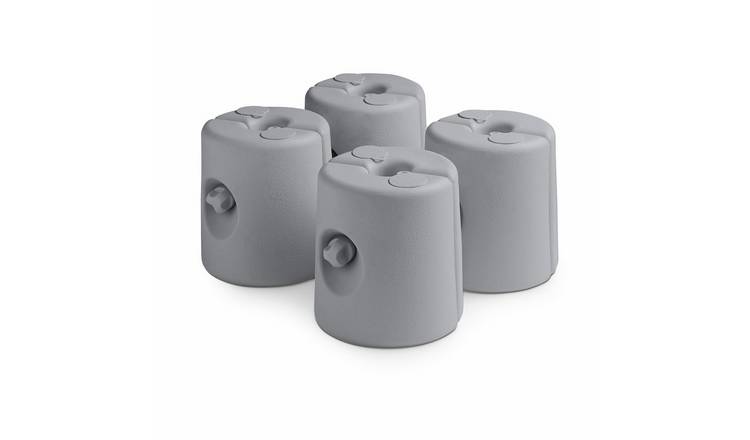 VonHaus Polyethylene Gazebo Weights - Set of 4