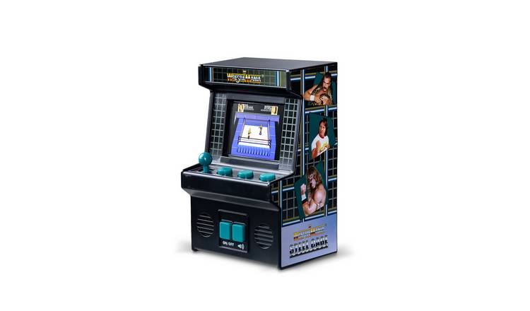 Basic Fun Mini Handheld WWE Electronic Arcade Game