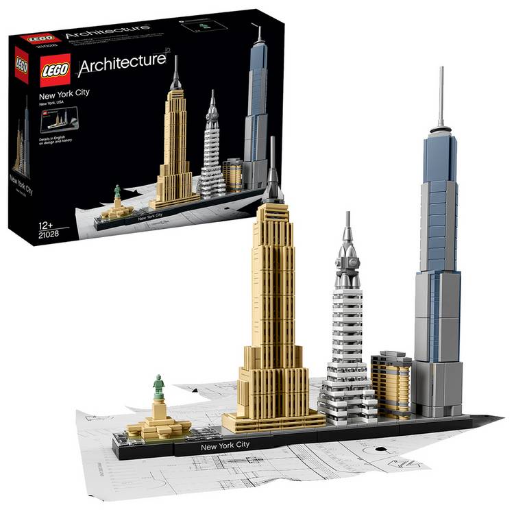 LEGO Architecture New York City Skyline Building Set 21028 0