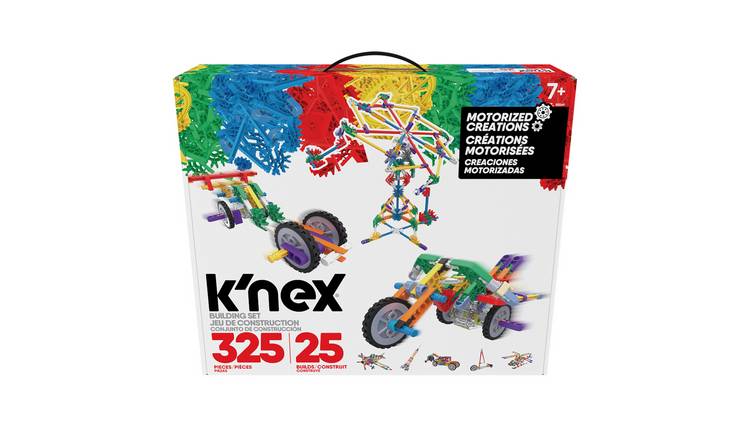 K'nex Classics 325 Pieces 25 Motorised Creations Building Set