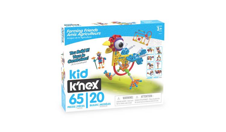 K'nex Kid 65 Pieces Farming Friends Building Set