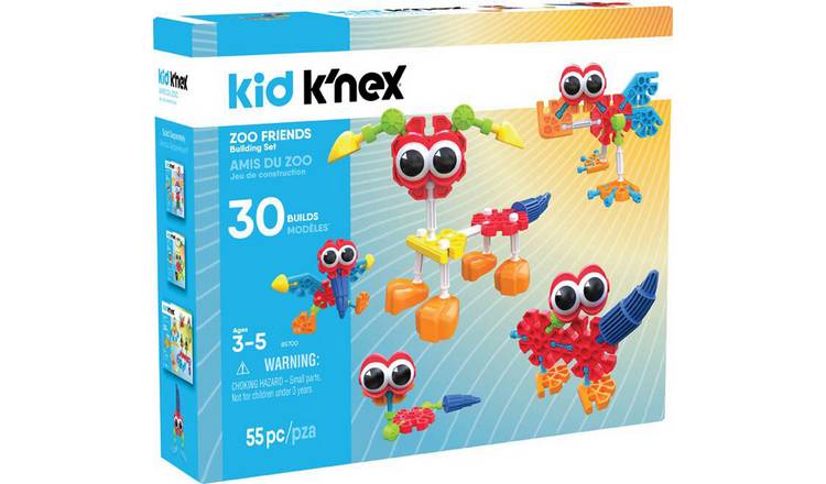 K'nex Kid Zoo Friends 30 Pieces Building Set
