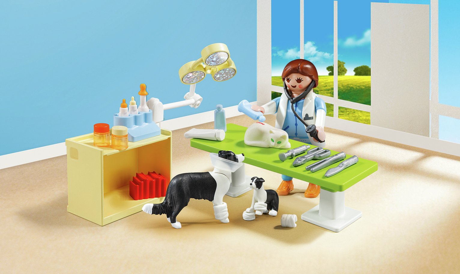 playmobil vet clinic argos