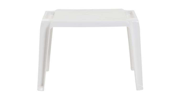 Kids white plastic table hot sale