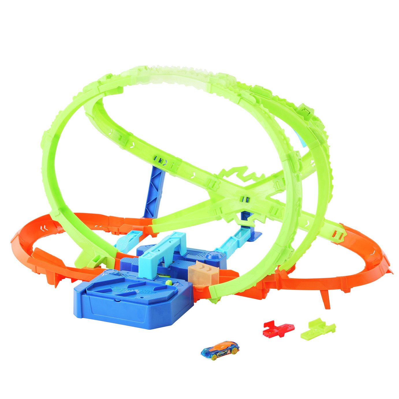 Circuit hot wheels action hyper speed crash - Jeux & Jouets