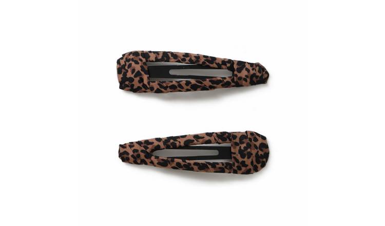 Freedom Leopard Print Clips - Pack of 2