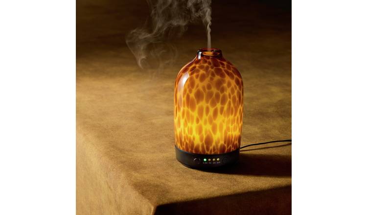 Habitat 100ml Tortoiseshell Glass Electric Diffuser
