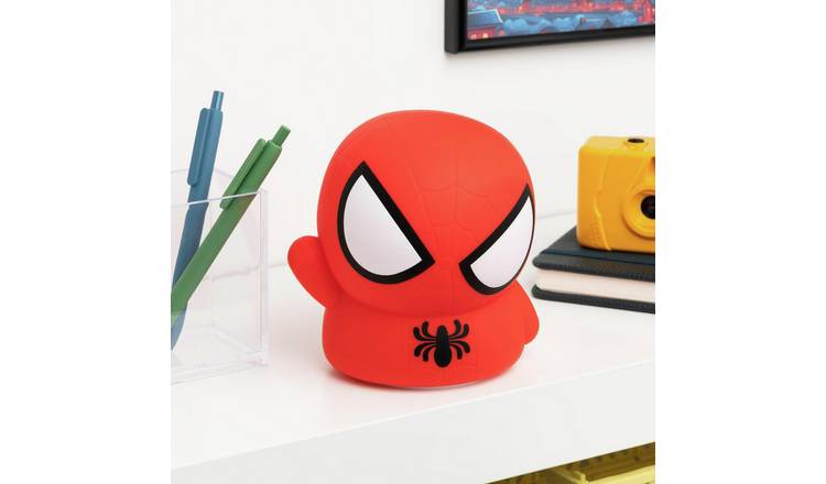 Spiderman Silicone Kids LED Night Light - Red