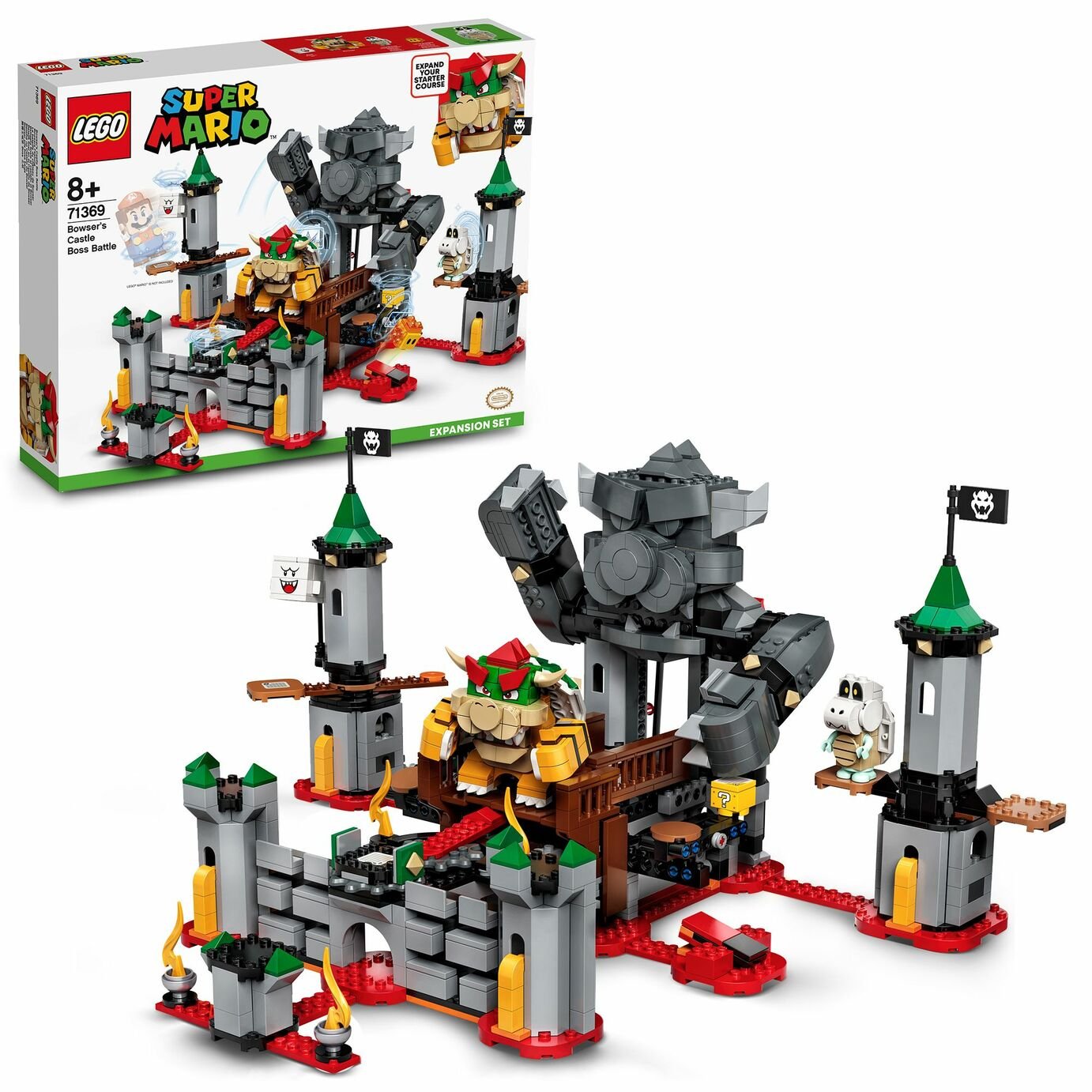 LEGO Super Mario Bowser's Castle Battle Expansion Set 71369 Review