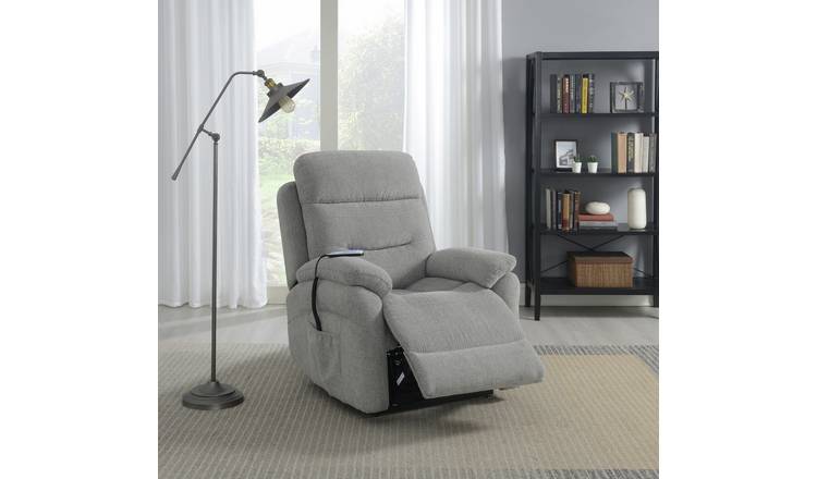 Sofa Source Callista Lift & Rise Recliner Chair - Light Grey