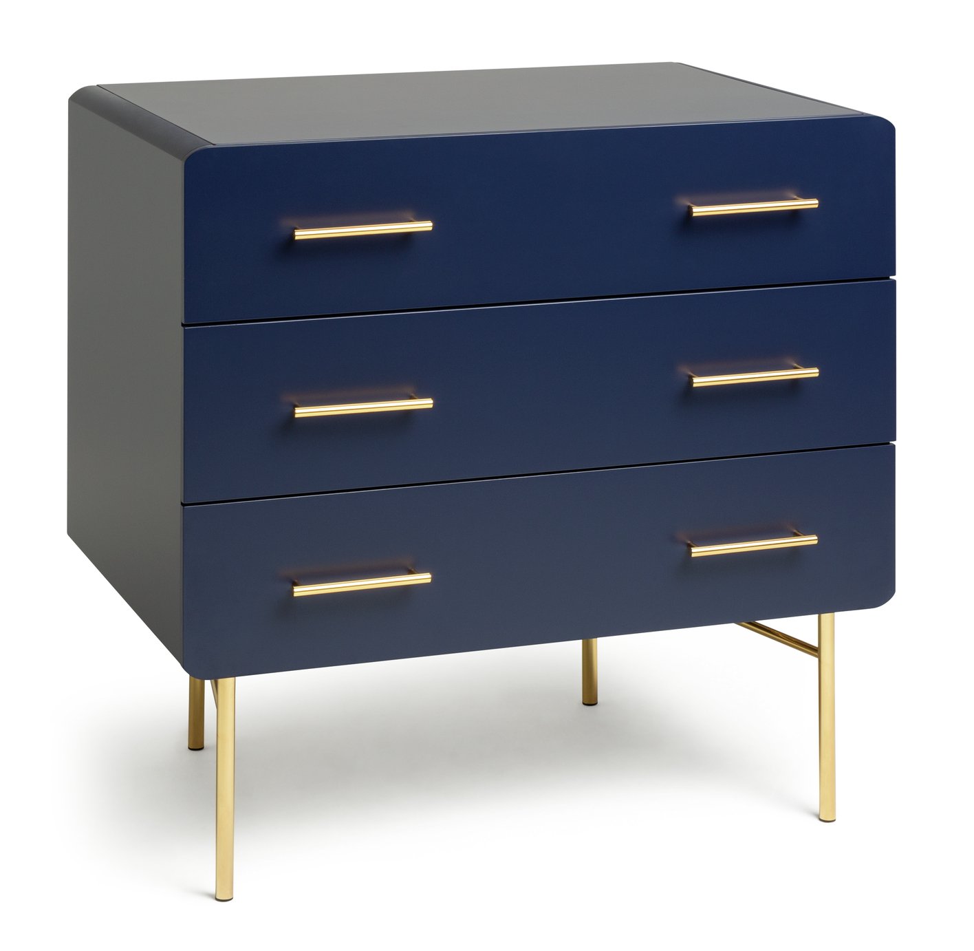 Habitat Wilderness 3 Drawer Chest - Blue