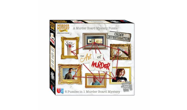 University Games Murder Mystery Case File 750 Pieces Puzzle