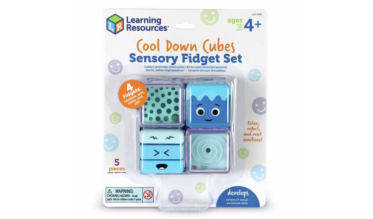 Learning Resources Cool Down Sensory Cubes Set