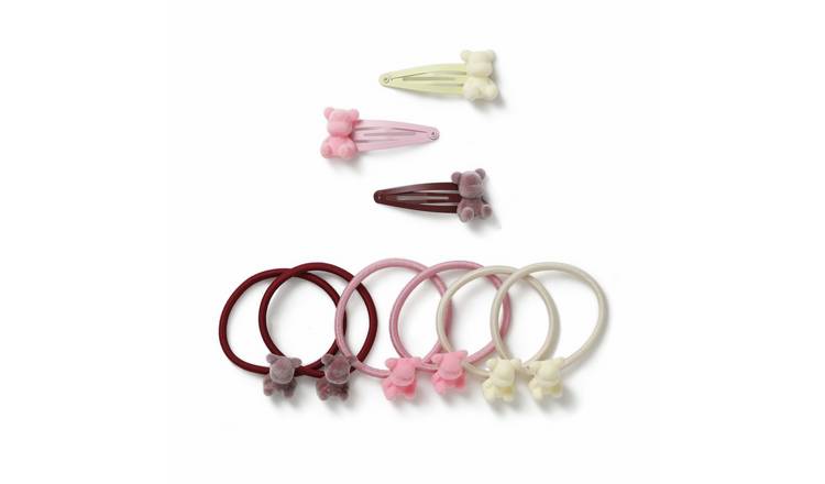 Flitzy Teddy Hair Accessory Set