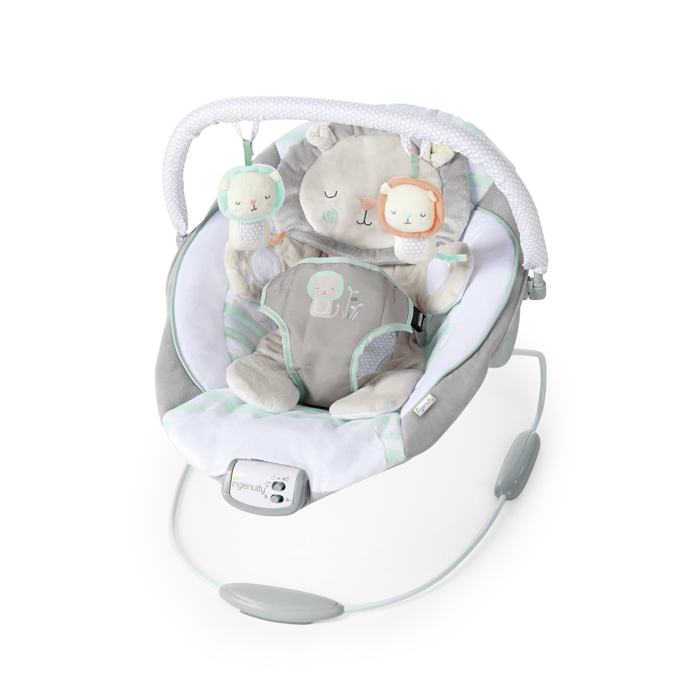 Ingenuity Landry the Lion Soothing Bouncer Simply Thank You