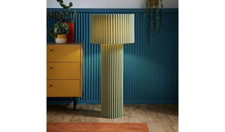 ValueLights Lenny Statement Floor Lamp - Green