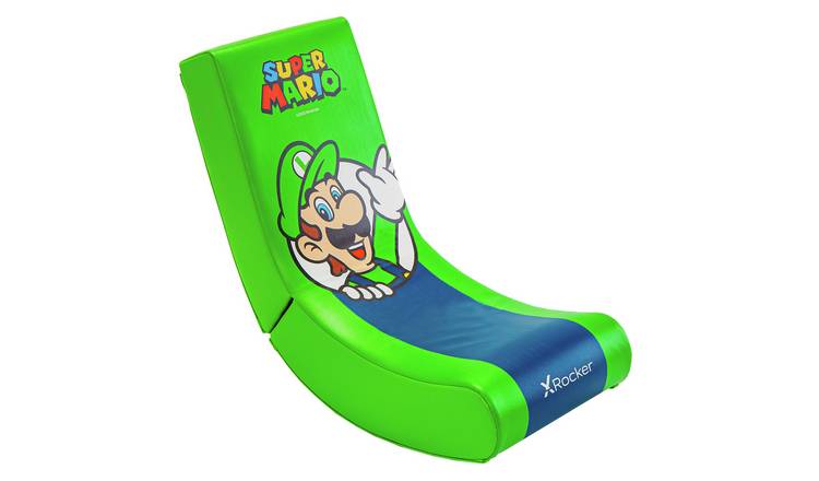 X Rocker Video Rocker Junior Gaming Chair - Luigi