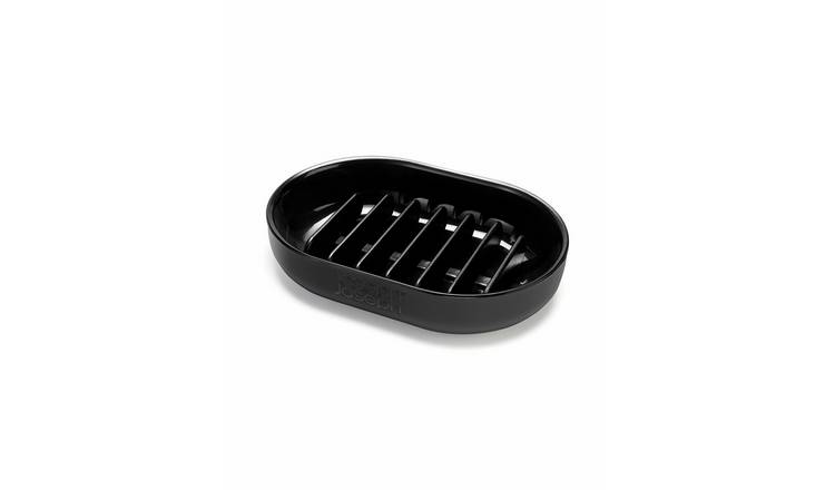 Joseph Joseph Duo Quick Drain Soap Dish - Black