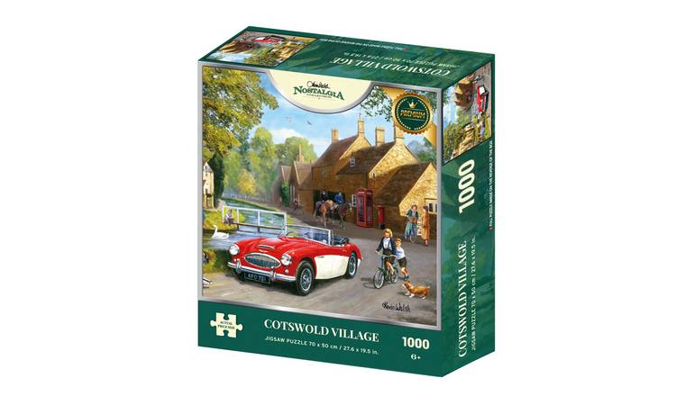 Nostalgia Collection Cotswold Village 1000 Piece Jigsaw Puzzle