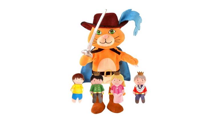 Fiesta Crafts Puss In Boots Set Hand Puppet - 18 Months +