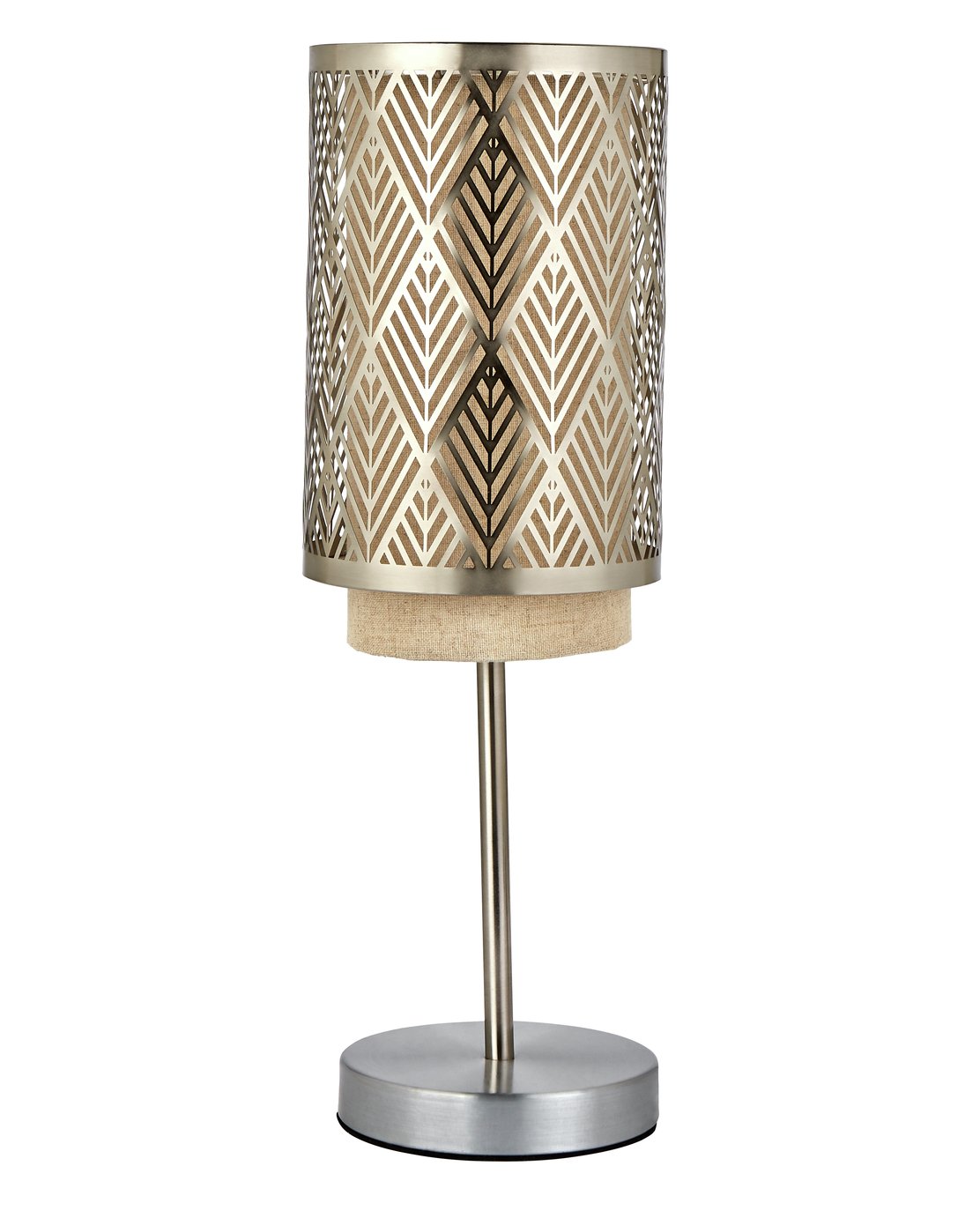 Argos Home Chevron Laser Cut Table Lamp