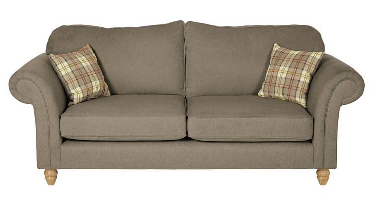 Buy Argos Home Windsor Fabric 3 Seater Sofa Fawn Sofas Argos