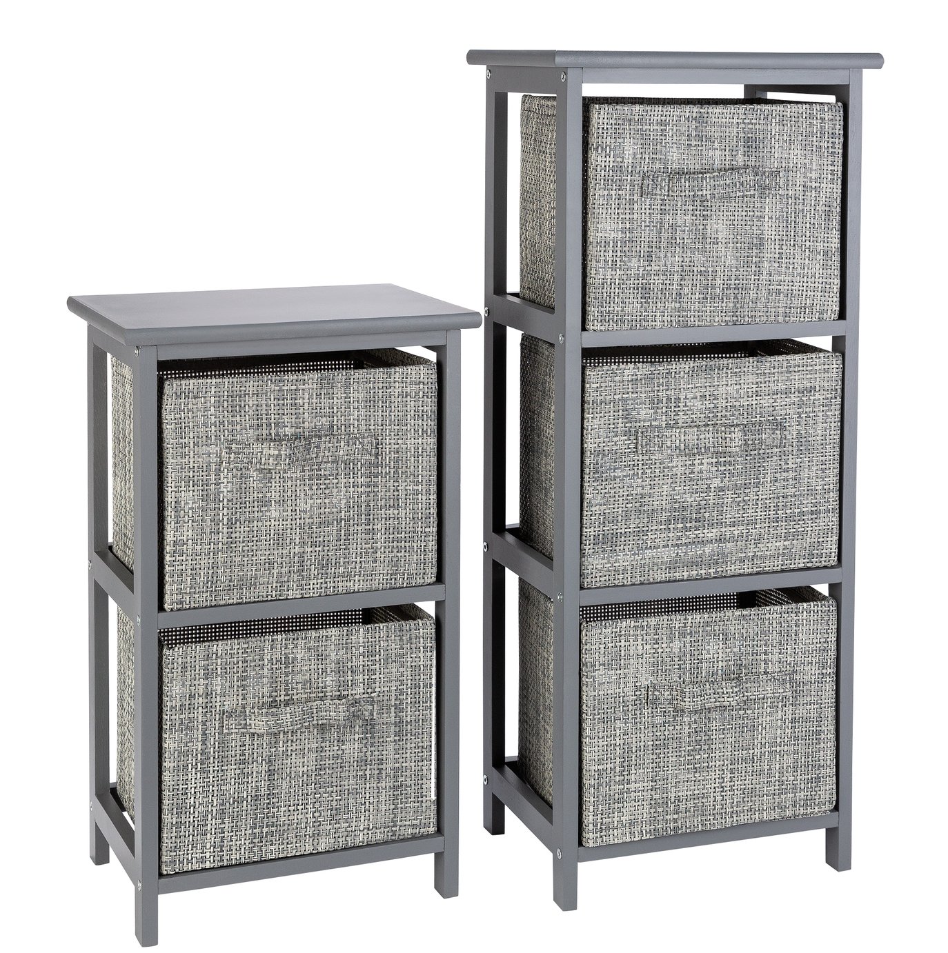 Argos Home 2 and 3 Drawer Bathroom Units - Grey