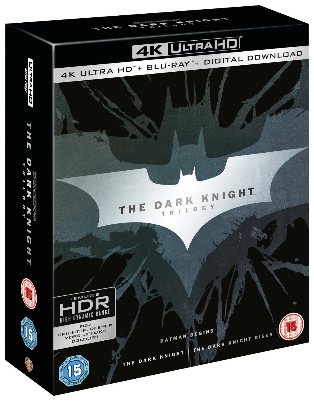The Dark Knight Trilogy 4K UHD Blu-Ray Box Set (8790549) | Argos Price  Tracker 