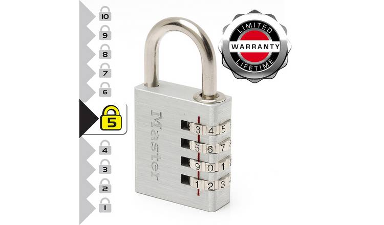 Combination padlock Padlocks at