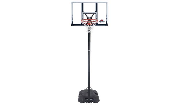 44-Inch Polycarbonate 2,28 m-3,04 m Lifetime Unisex-Youth Adjustable Portable Basketball Hoop Black 7.5 10 ft. 