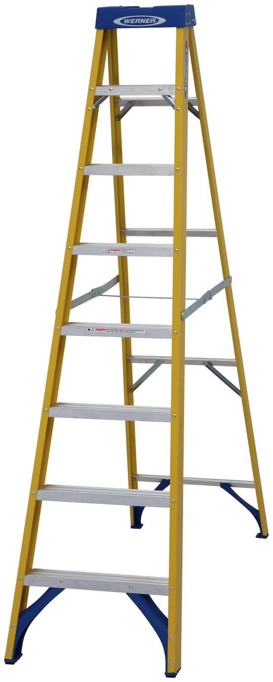 Werner 3.15m Fibreglass Step Ladder