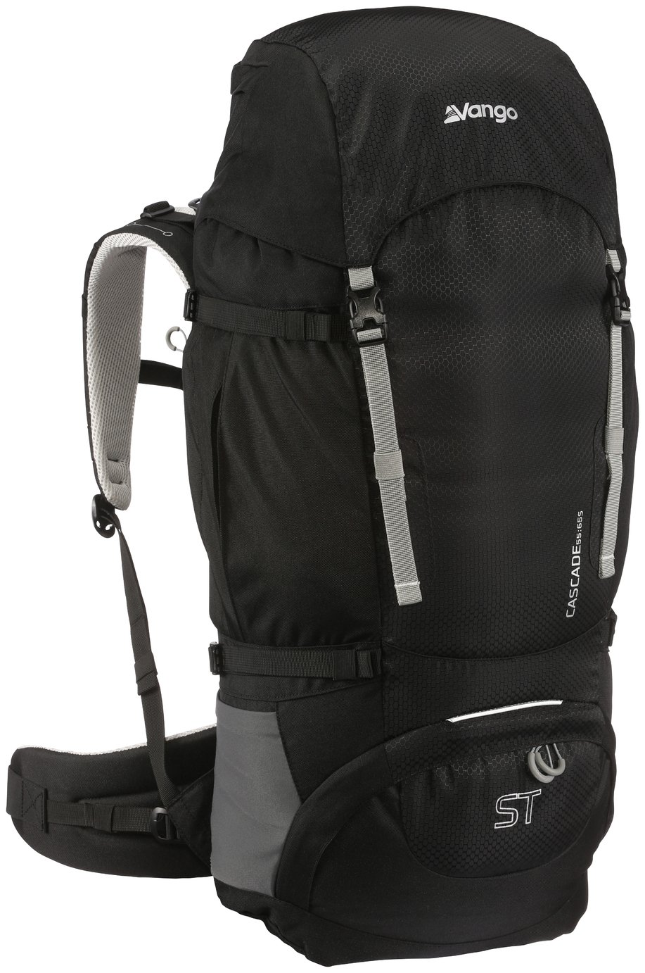 Vango Cascade 55:65S 65L Backpack - Black