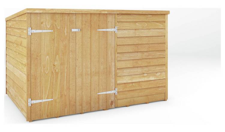 Buy Mercia Wooden 4 x 6ft Overlap Pent Bike Store Argos