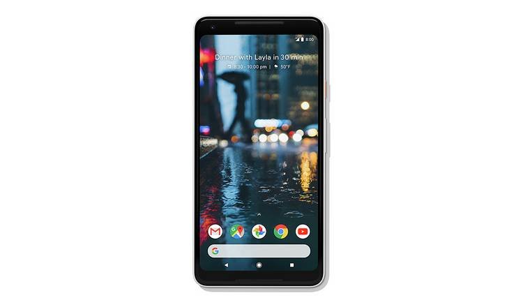 SIM Free Google Pixel 2 XL 64GB Mobile Phone - White