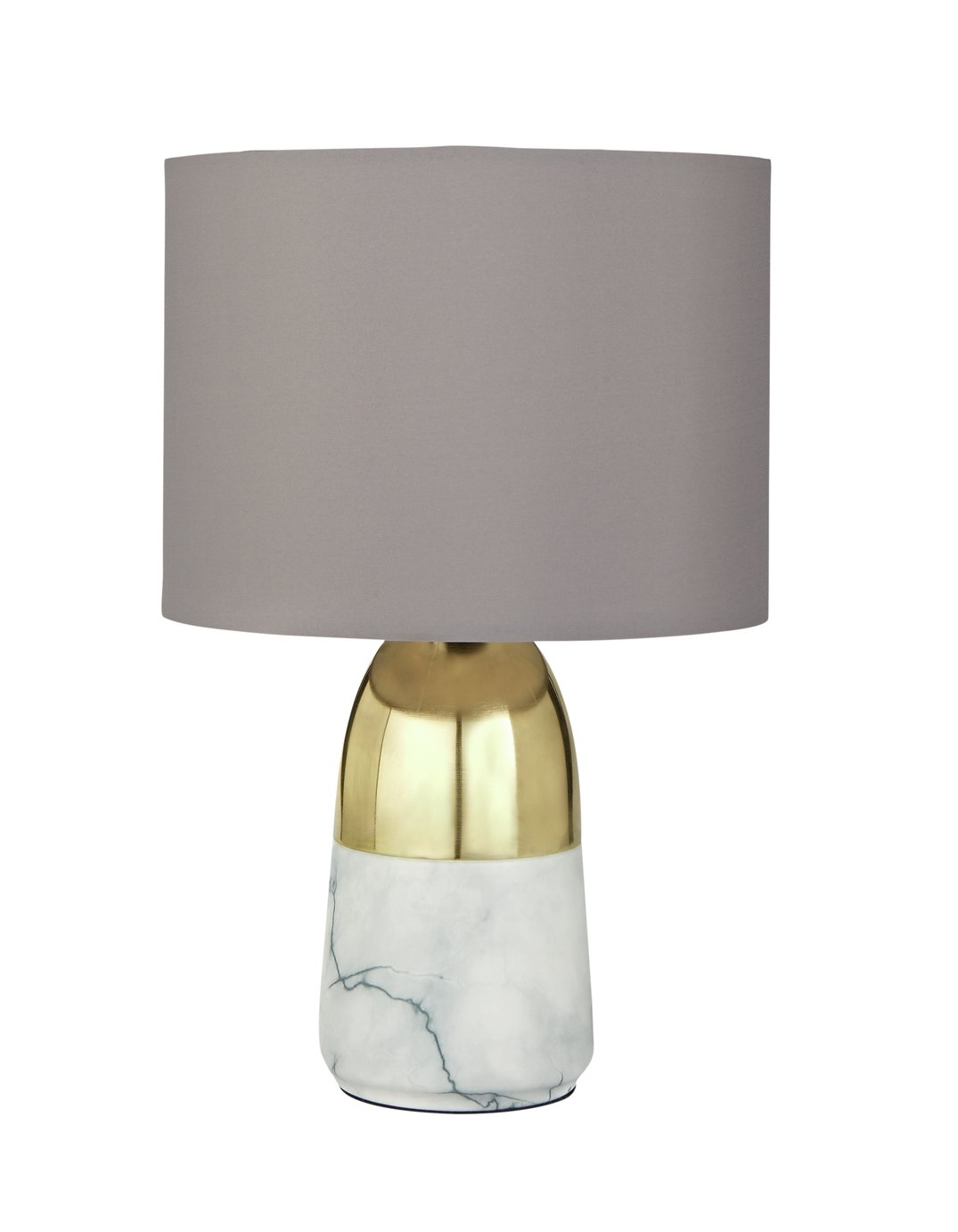 Argos Home Duno Marble & Brass Touch Table Lamp review