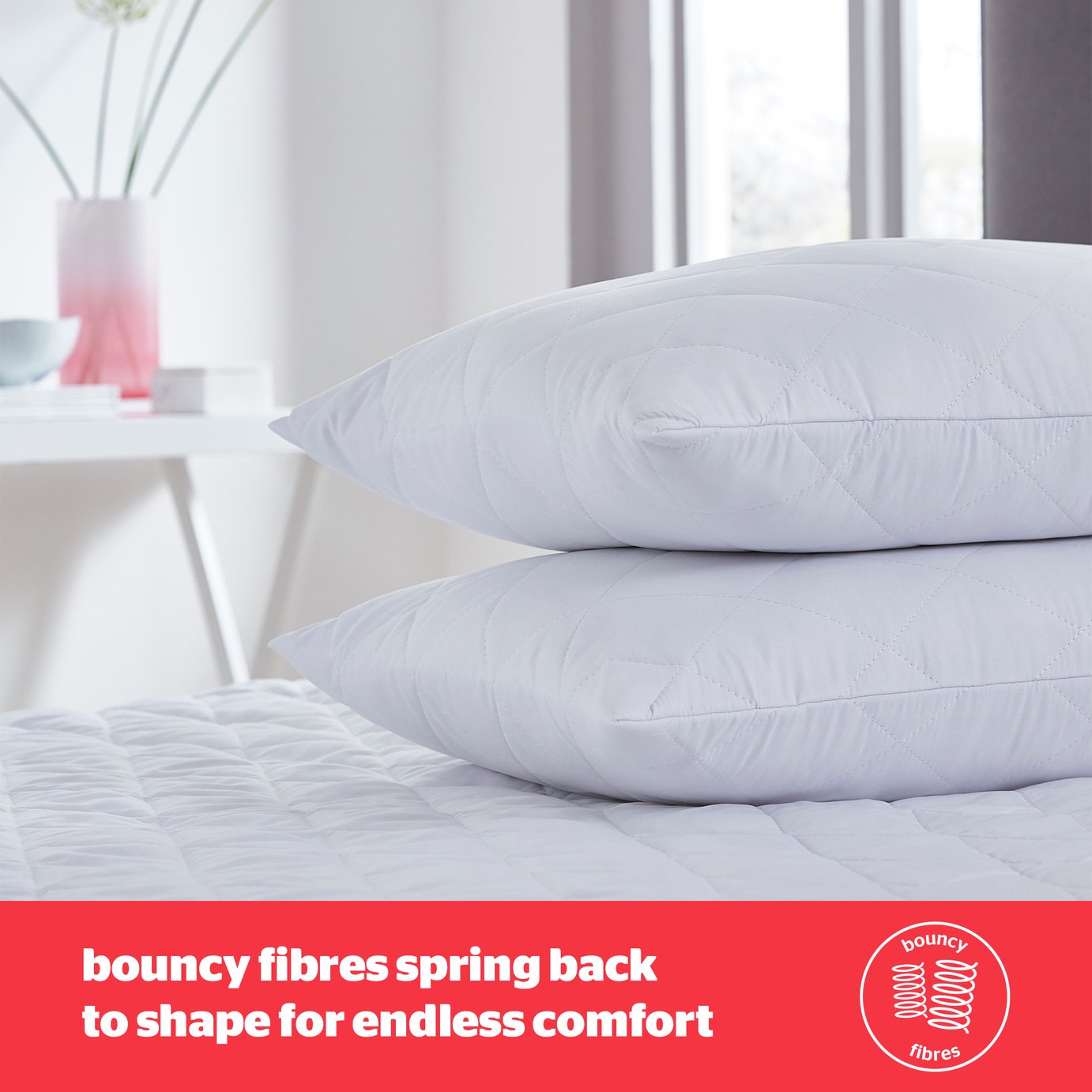 Silentnight Bounceback Pair of Pillow Protectors Review