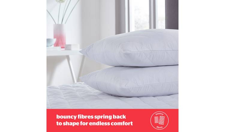 Silent night bounce outlet back pillows