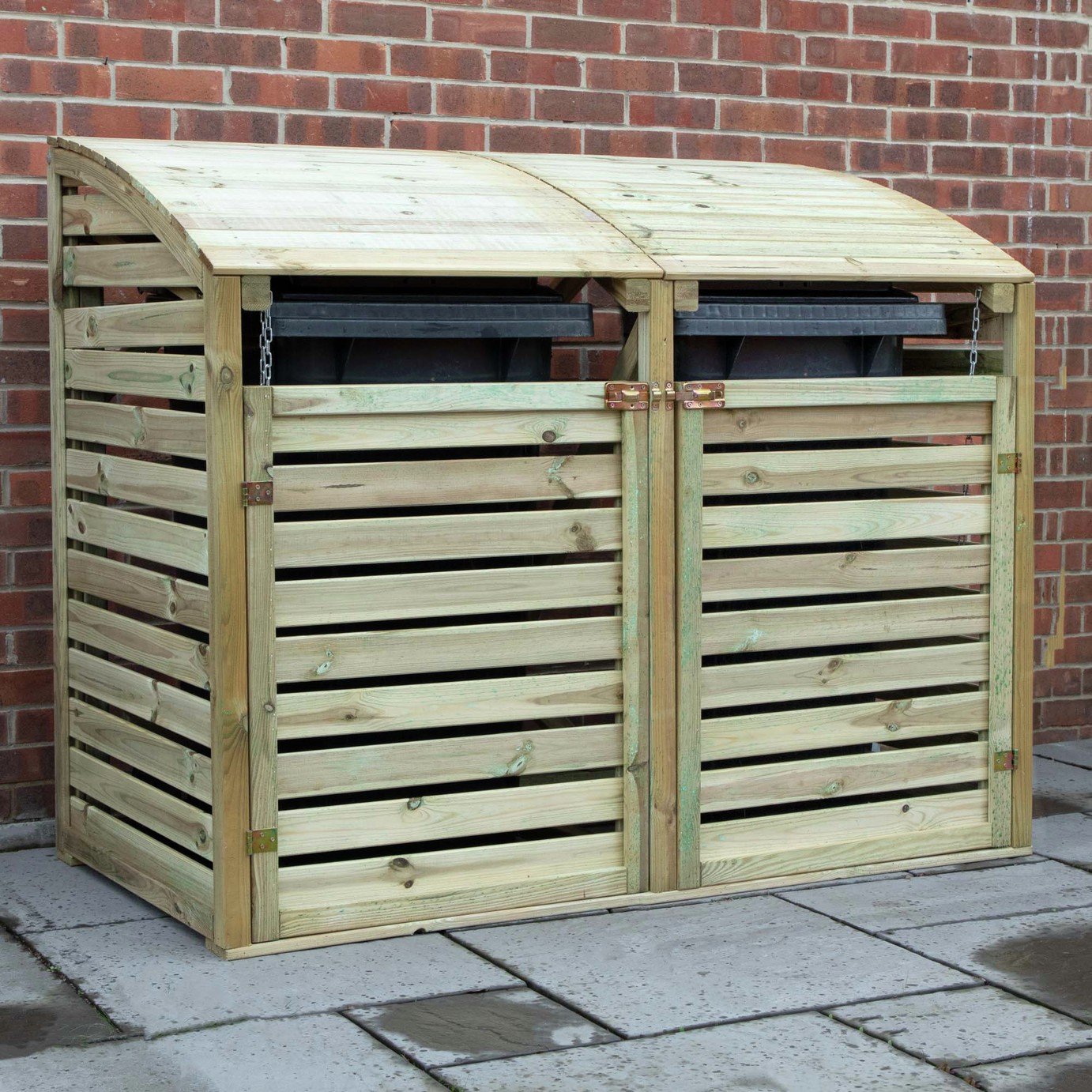 Mercia Pressure Treated Double Bin Store review