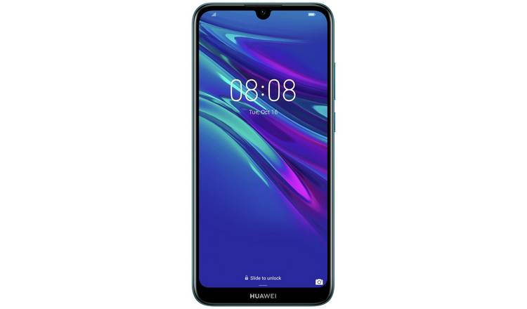 Buy Sim Free Huawei Y6 32gb Mobile Phone Blue Sim Free Phones