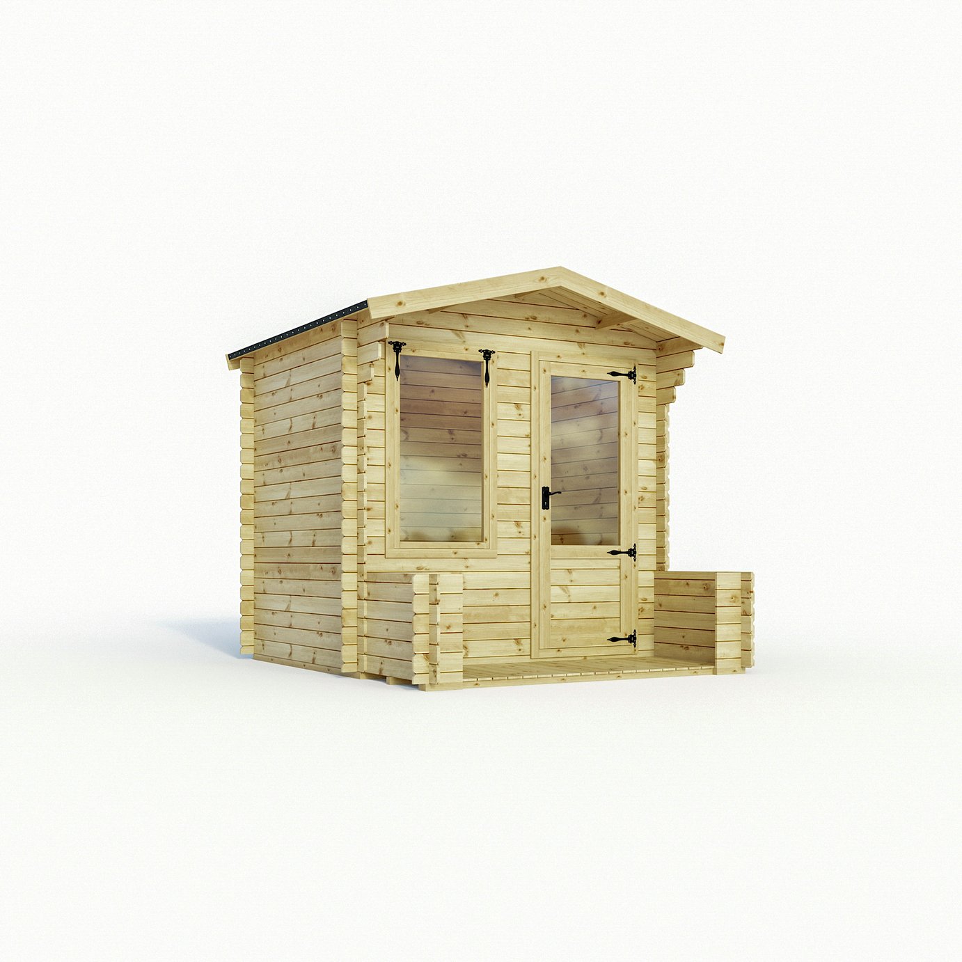 Mercia Wooden 10 x 9ft Cabin with Veranda