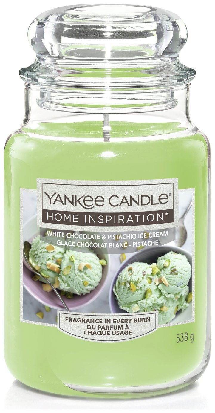 Yankee Candle Pistachio & Ice Cream Candle (8793766) Argos Price