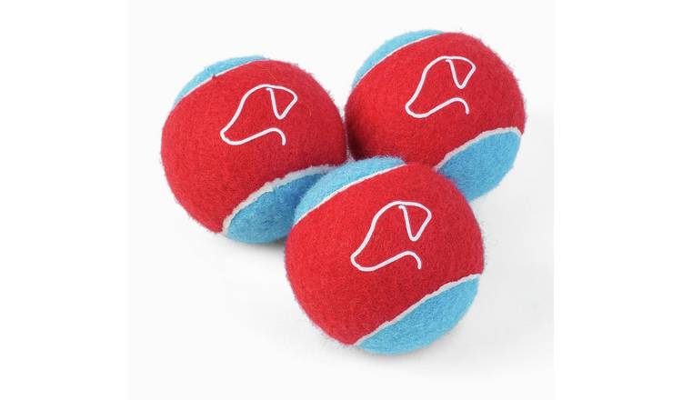 Zoon Power Pooch Tennis Balls 6.5cm - Pack of 3