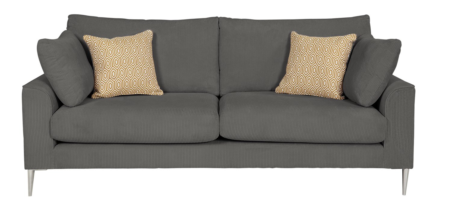 Argos Home Beckett 3 Seater Fabric Sofa review